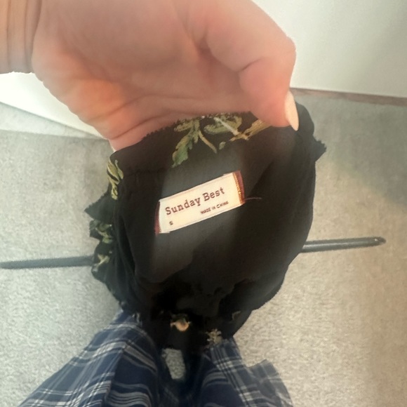 Aritzia black pattern Mini dress - Picture 3 of 3